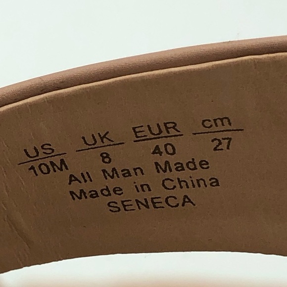 Franco Sarto Blush/Nude Wedge Heel Sandals Size 10 - Picture 13 of 13